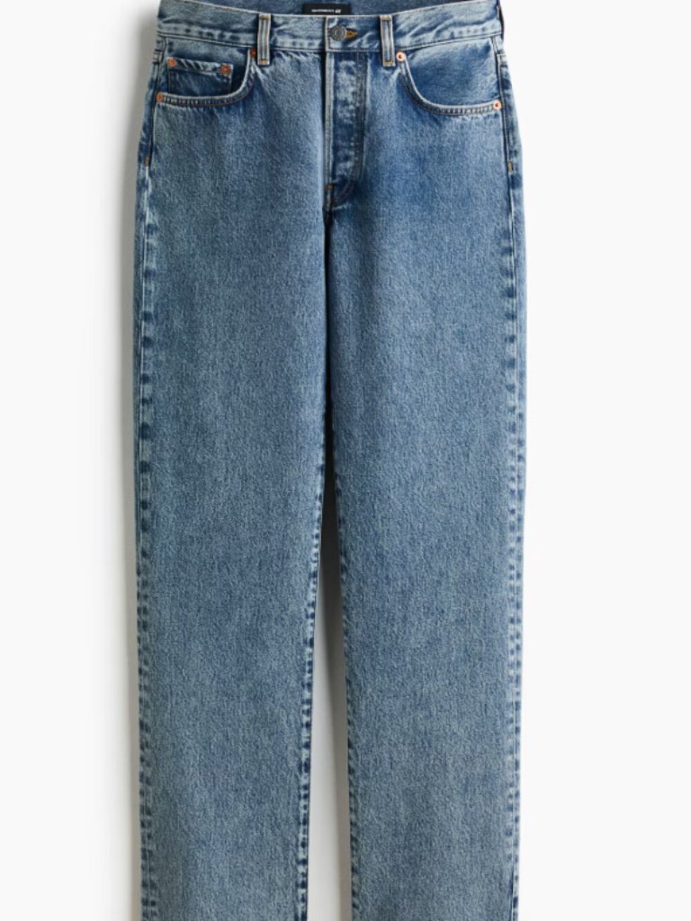 H&M Straight leg high waist jeans